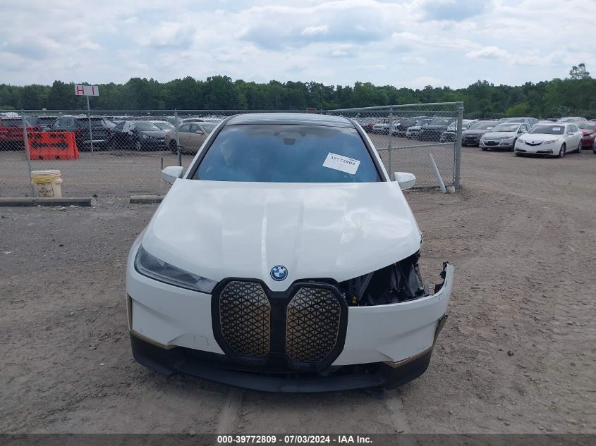 2023 BMW Ix xDrive50 VIN: WB523CF0XPCM26789 Lot: 39772809