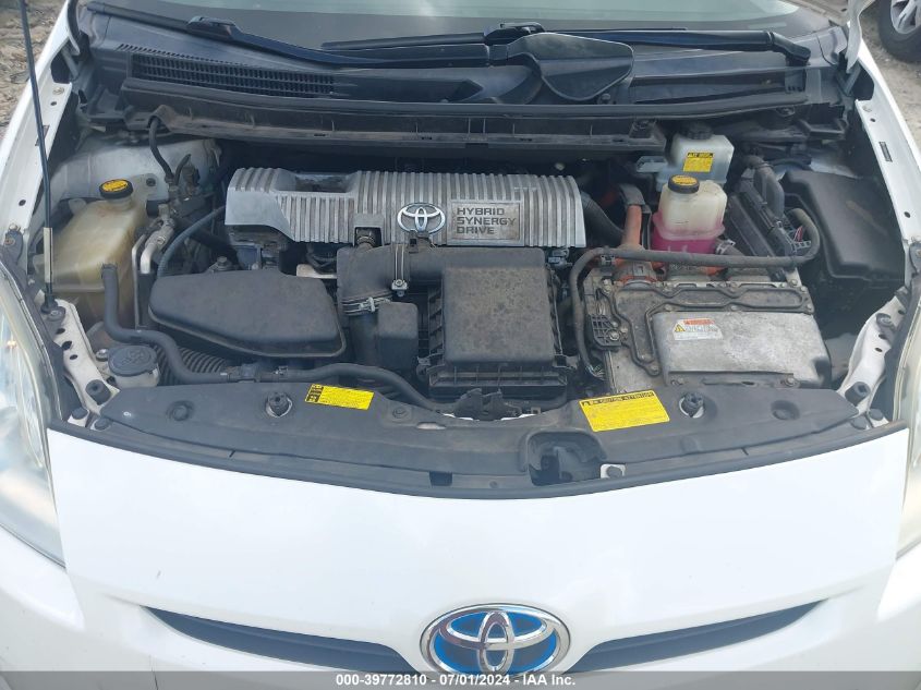 2010 Toyota Prius Iii VIN: JTDKN3DU1A5087405 Lot: 39772810