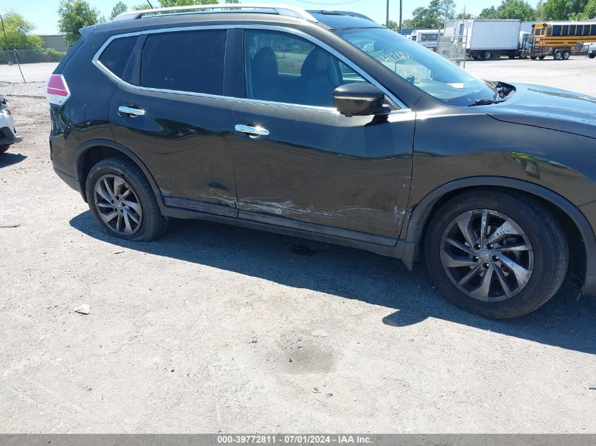 2015 Nissan Rogue Sl VIN: 5N1AT2MV8FC845632 Lot: 39772811
