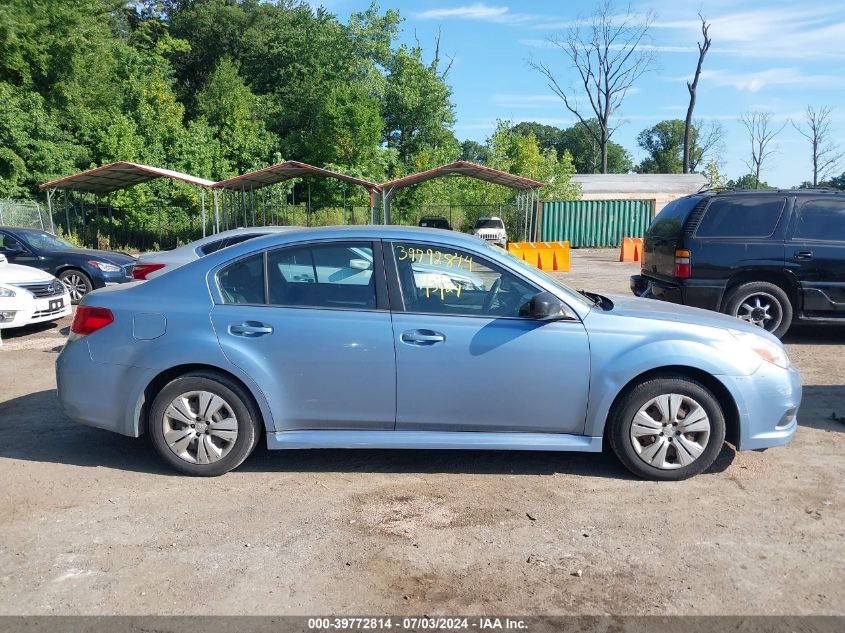 2010 Subaru Legacy 2.5I VIN: 4S3BMBA62A3219974 Lot: 39772814