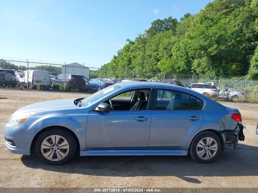 2010 Subaru Legacy 2.5I VIN: 4S3BMBA62A3219974 Lot: 39772814