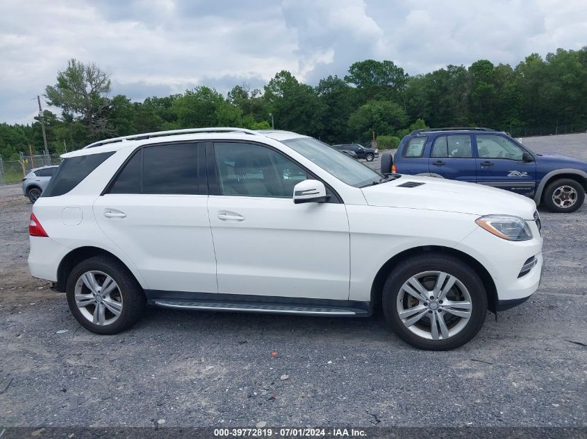 2015 Mercedes-Benz Ml 250 Bluetec 4Matic VIN: 4JGDA0EBXFA470690 Lot: 39772819