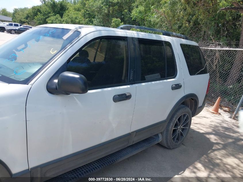 2003 Ford Explorer Nbx/Xlt VIN: 1FMZU63K43ZA12031 Lot: 39772830