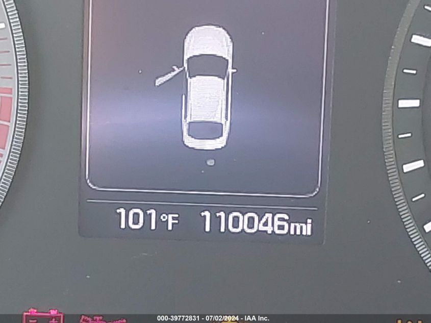 2016 Hyundai Sonata VIN: 5NPE24AF8GH392474 Lot: 39772831