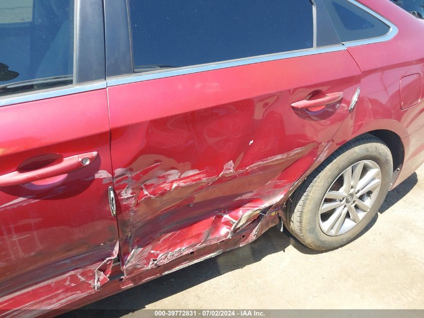 2016 Hyundai Sonata VIN: 5NPE24AF8GH392474 Lot: 39772831