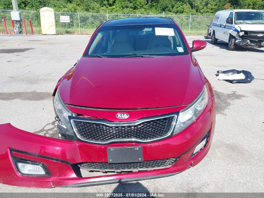 2014 Kia Optima Ex VIN: 5XXGN4A7XEG289963 Lot: 39772835