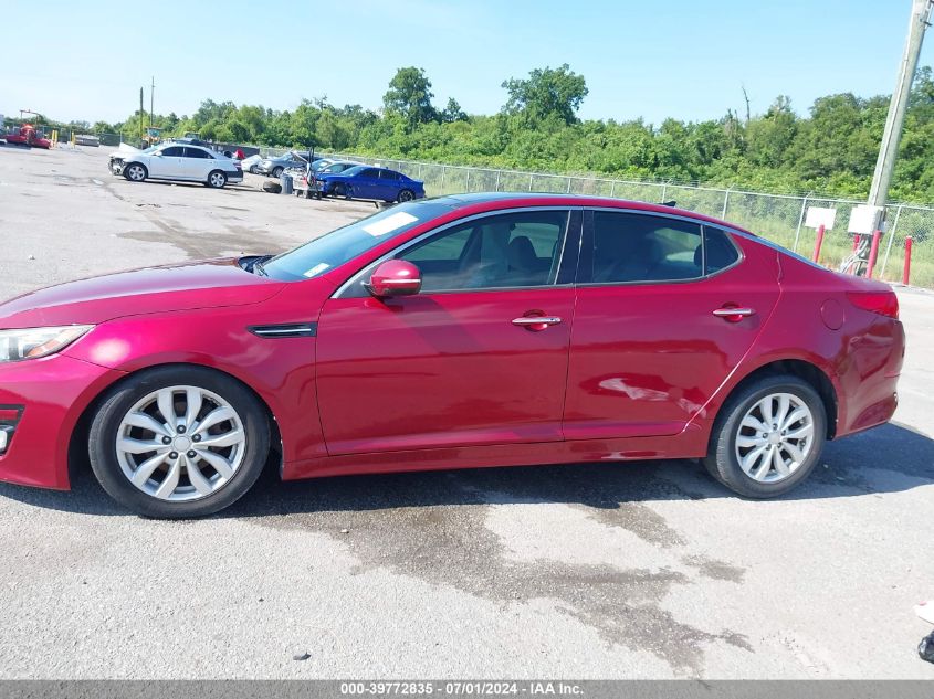 2014 Kia Optima Ex VIN: 5XXGN4A7XEG289963 Lot: 39772835
