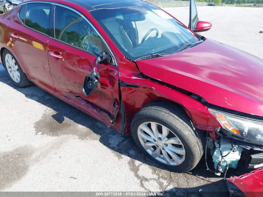 2014 Kia Optima Ex VIN: 5XXGN4A7XEG289963 Lot: 39772835