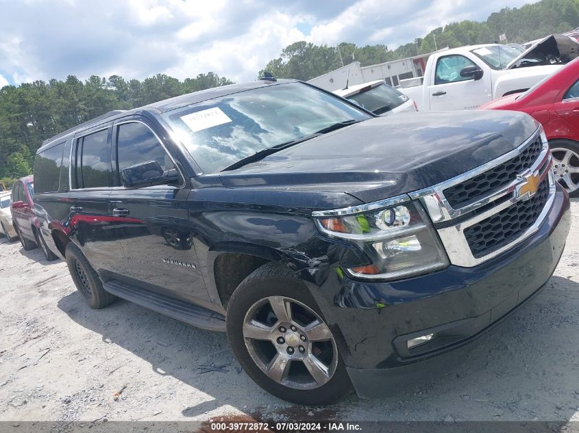 2015 Chevrolet Suburban 1500 Lt VIN: 1GNSCJKC3FR616218 Lot: 39772872