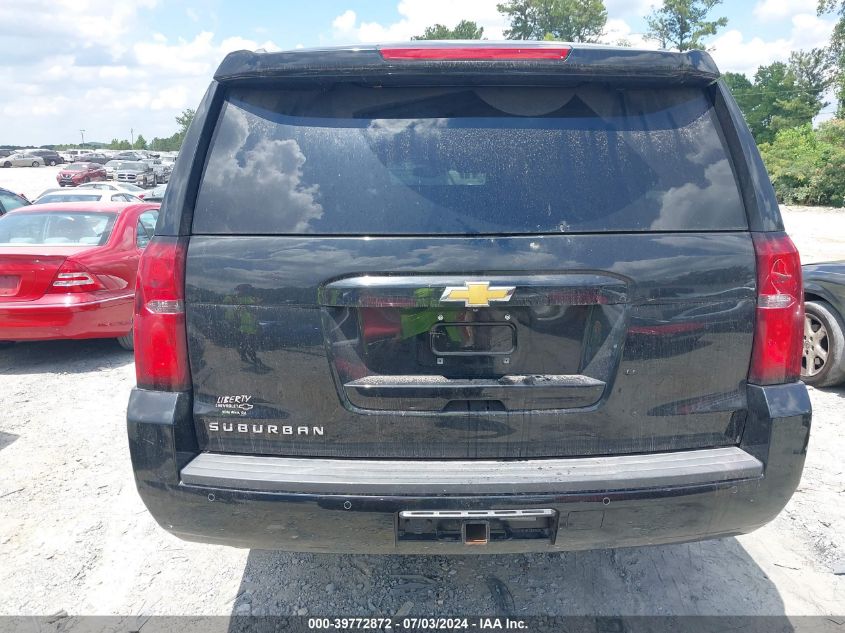 2015 Chevrolet Suburban 1500 Lt VIN: 1GNSCJKC3FR616218 Lot: 39772872