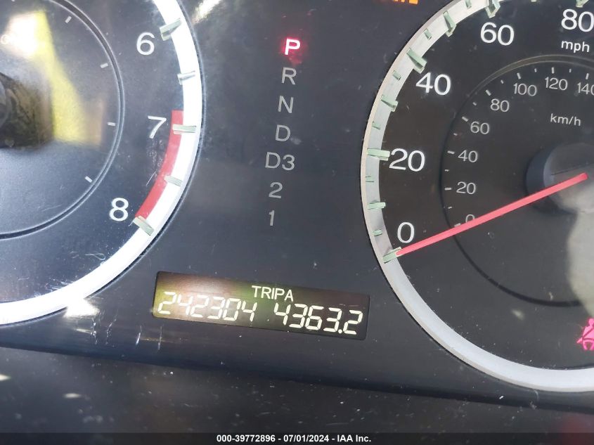 2011 Honda Accord 2.4 Lx-P VIN: 1HGCP2F41BA055232 Lot: 39772896