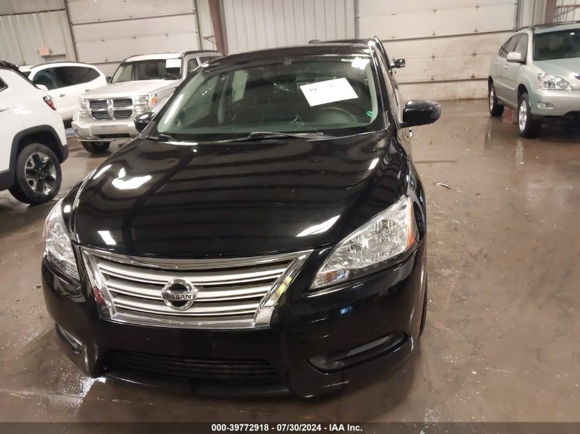 2014 Nissan Sentra Sv VIN: 3N1AB7AP7EY201199 Lot: 39772918