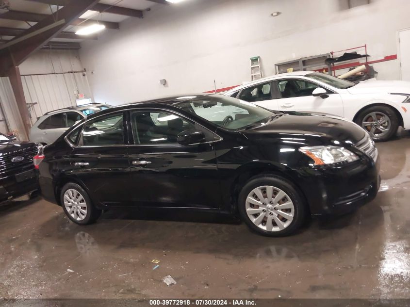 2014 Nissan Sentra Sv VIN: 3N1AB7AP7EY201199 Lot: 39772918