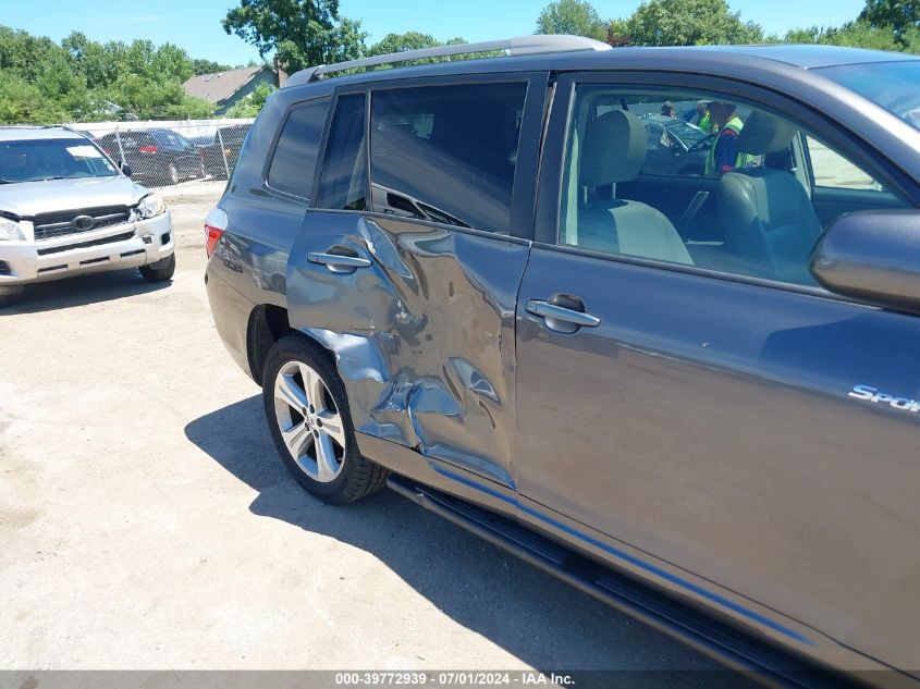 2008 Toyota Highlander Sport VIN: JTEDS43A882007314 Lot: 39772939