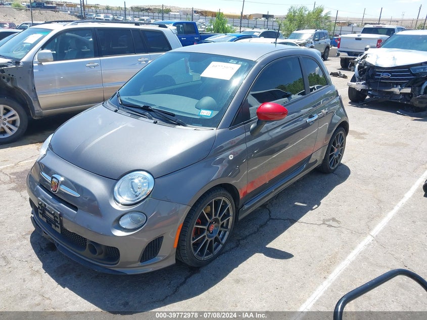 2012 Fiat 500 Abarth VIN: 3C3CFFFH1CT376987 Lot: 39772978