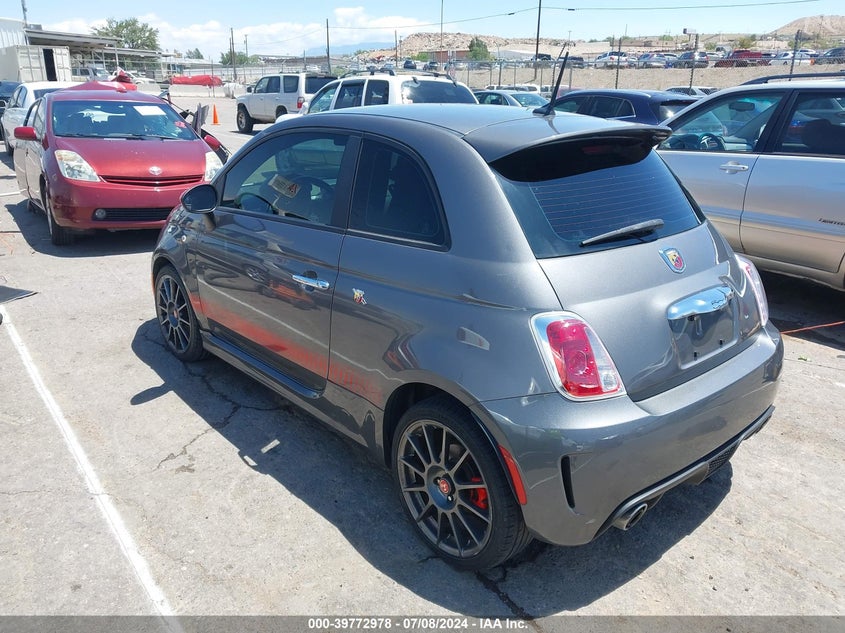 2012 Fiat 500 Abarth VIN: 3C3CFFFH1CT376987 Lot: 39772978