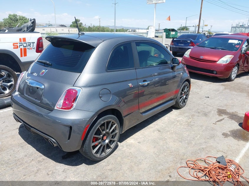 2012 Fiat 500 Abarth VIN: 3C3CFFFH1CT376987 Lot: 39772978