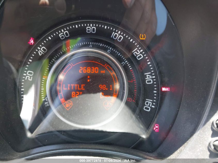 2012 Fiat 500 Abarth VIN: 3C3CFFFH1CT376987 Lot: 39772978