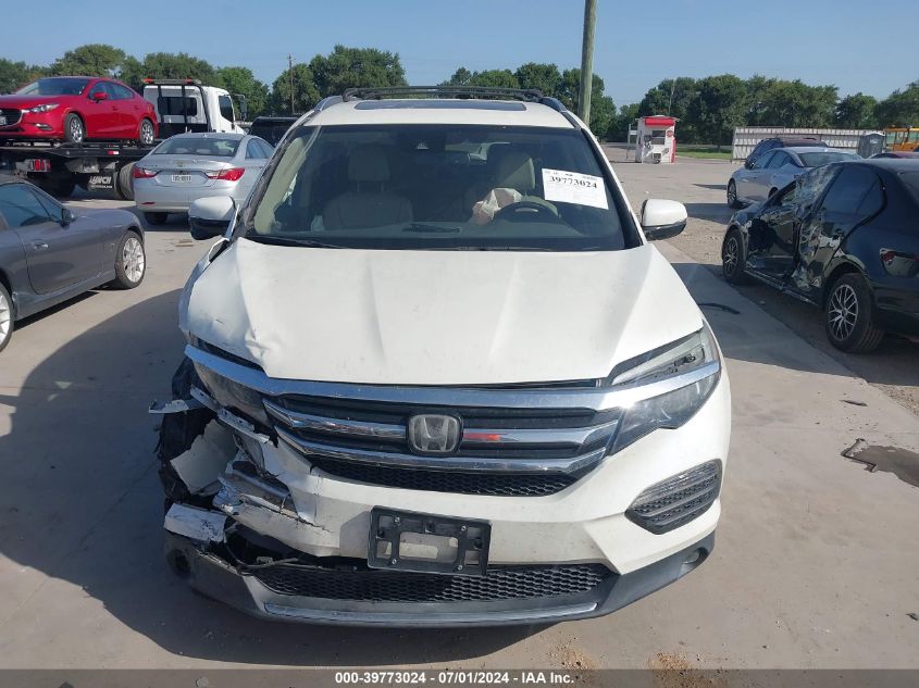 2016 Honda Pilot Touring VIN: 5FNYF5H99GB019742 Lot: 39773024