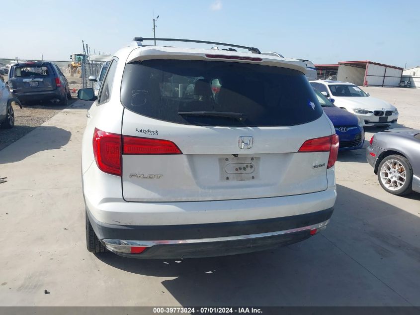 2016 Honda Pilot Touring VIN: 5FNYF5H99GB019742 Lot: 39773024
