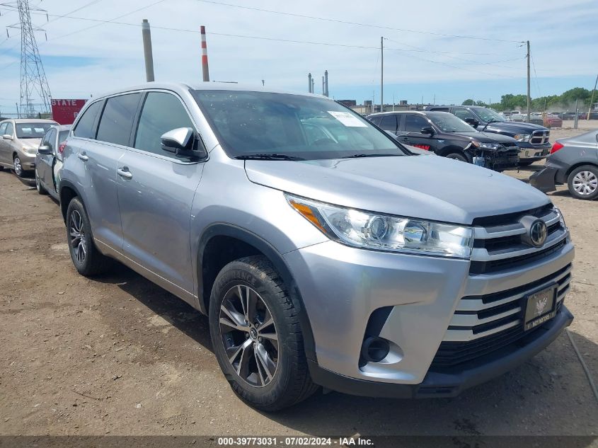 5TDZARFH2JS041637 2018 TOYOTA HIGHLANDER - Image 1