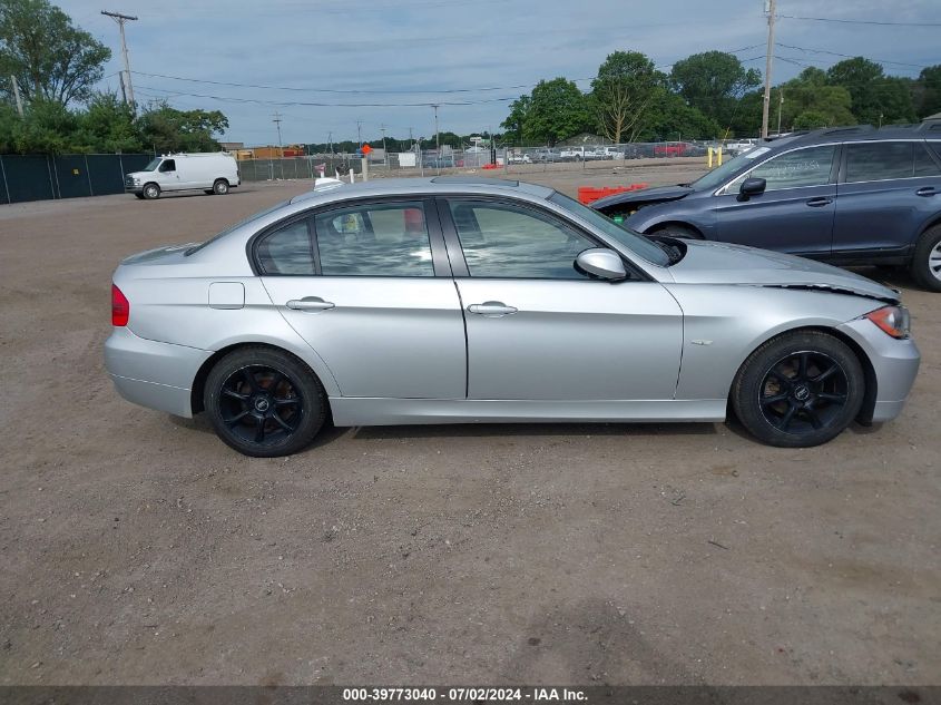 2006 BMW 325I VIN: WBAVB135X6K000000 Lot: 39773040