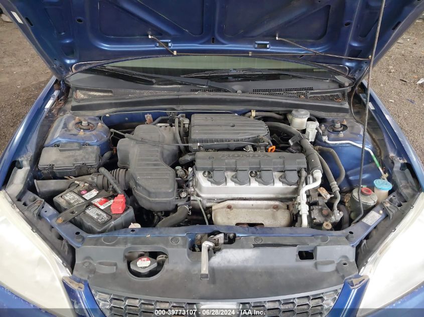 2004 Honda Civic Vp VIN: 1HGEM21124L006952 Lot: 39773107