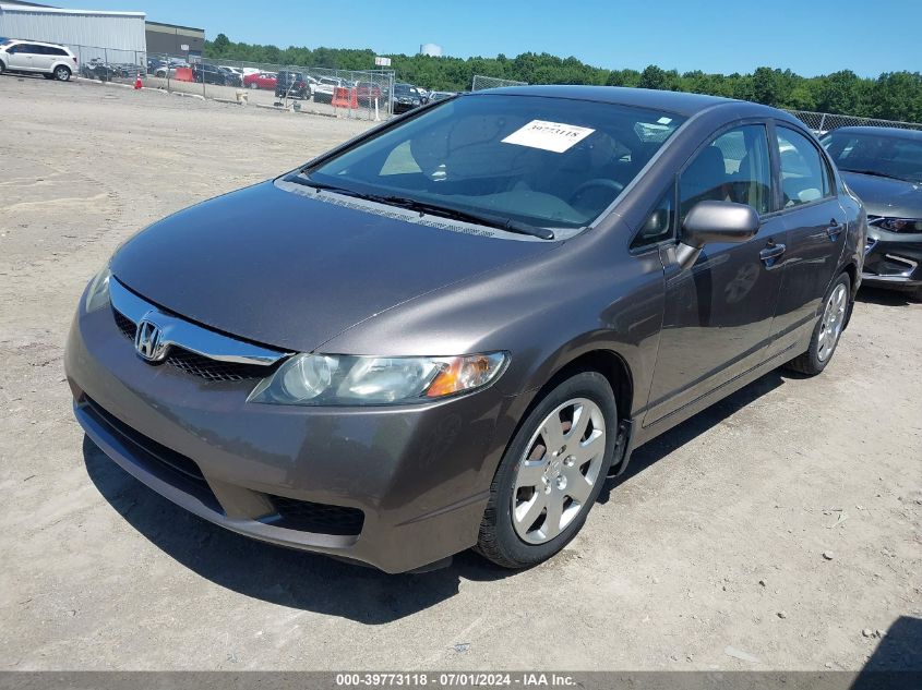 19XFA1F55AE007972 2010 Honda Civic Lx