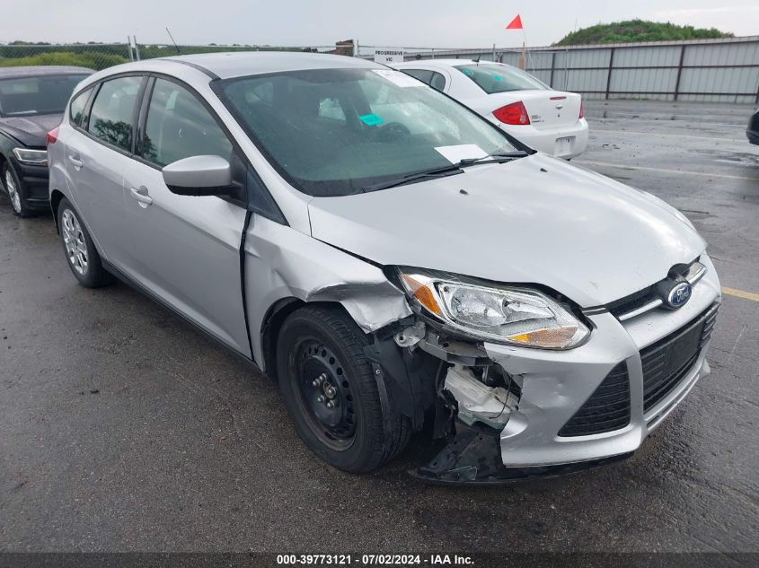 2012 Ford Focus Se VIN: 1FAHP3K2XCL29924 Lot: 39773121