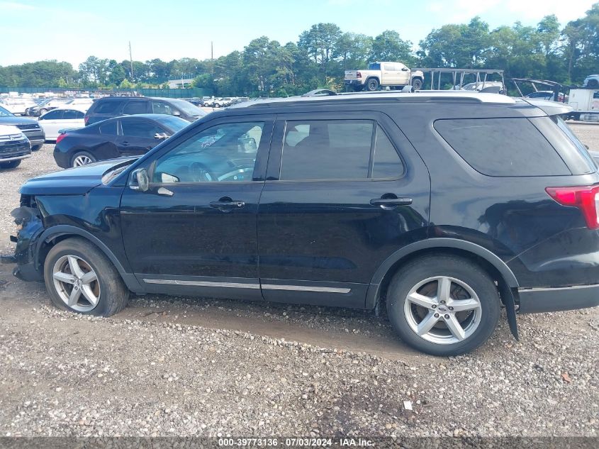 2017 Ford Explorer Xlt VIN: 1FM5K8D8XHGA80419 Lot: 39773136