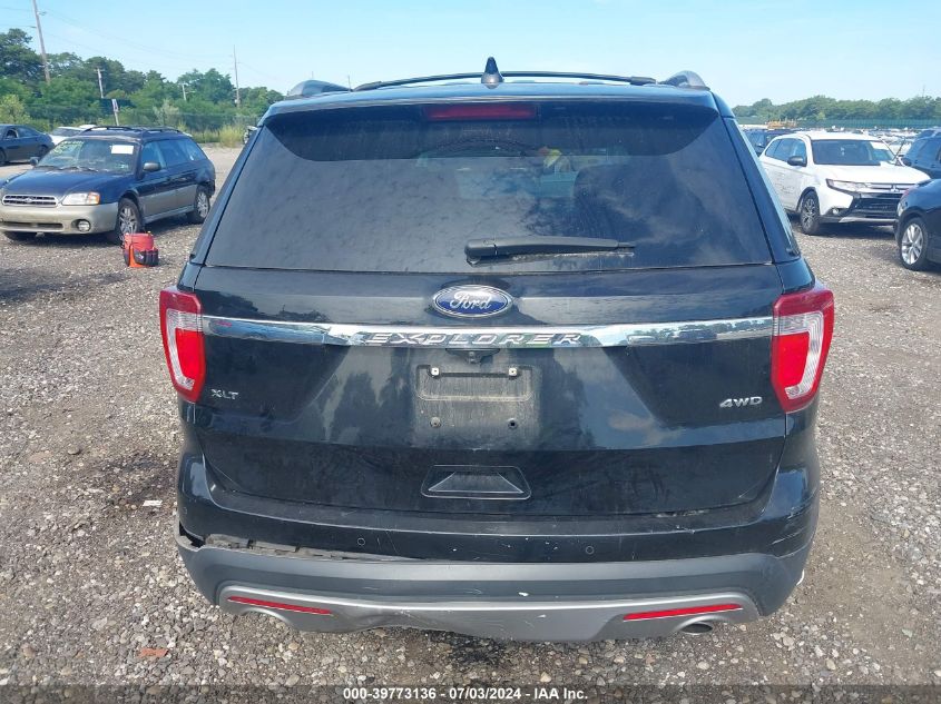 2017 Ford Explorer Xlt VIN: 1FM5K8D8XHGA80419 Lot: 39773136
