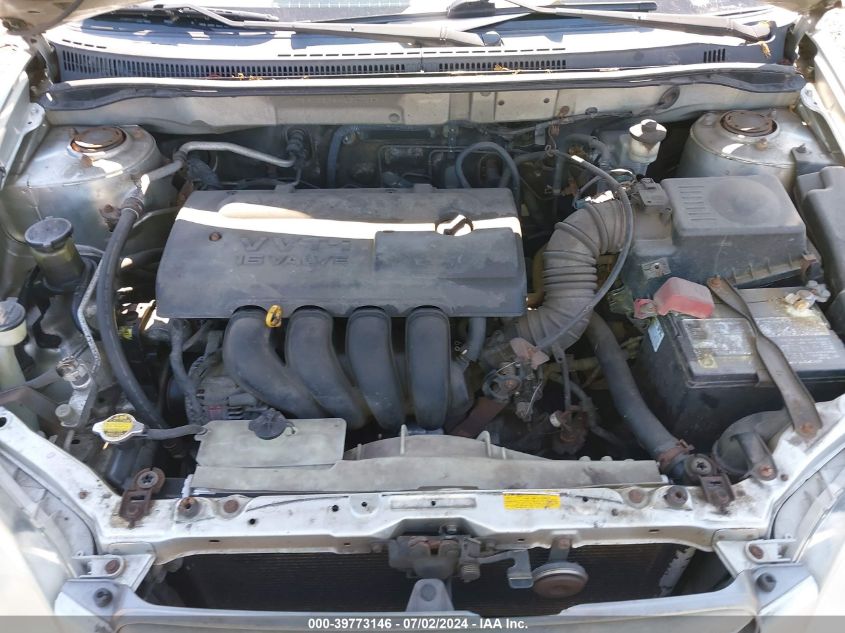 2004 Toyota Corolla Le VIN: JTDBR32E242037103 Lot: 39773146