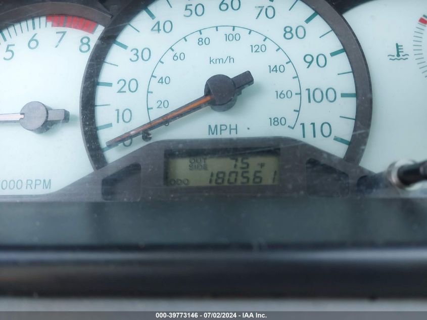 2004 Toyota Corolla Le VIN: JTDBR32E242037103 Lot: 39773146