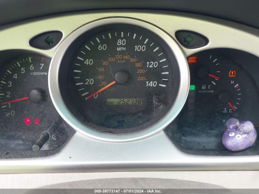 2007 Toyota Highlander VIN: JTEDD21A970156875 Lot: 39773147