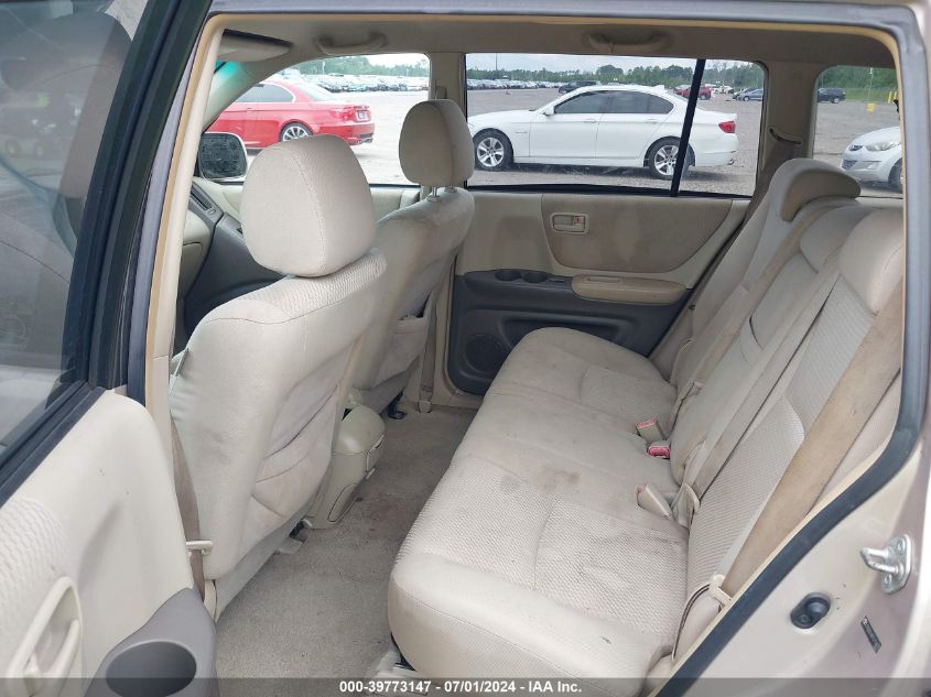 2007 Toyota Highlander VIN: JTEDD21A970156875 Lot: 39773147