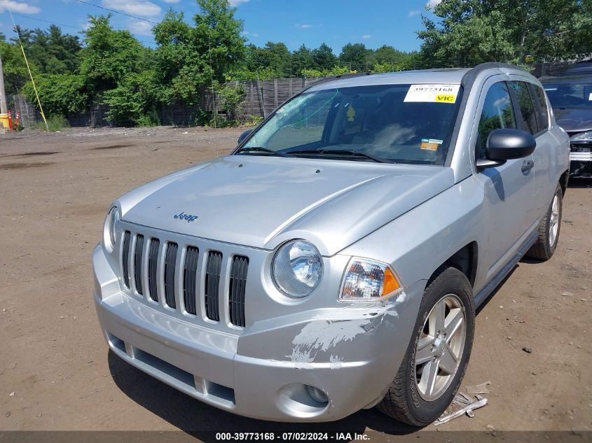 2007 Jeep Compass Sport VIN: 1J8FT47W77D145289 Lot: 39773168