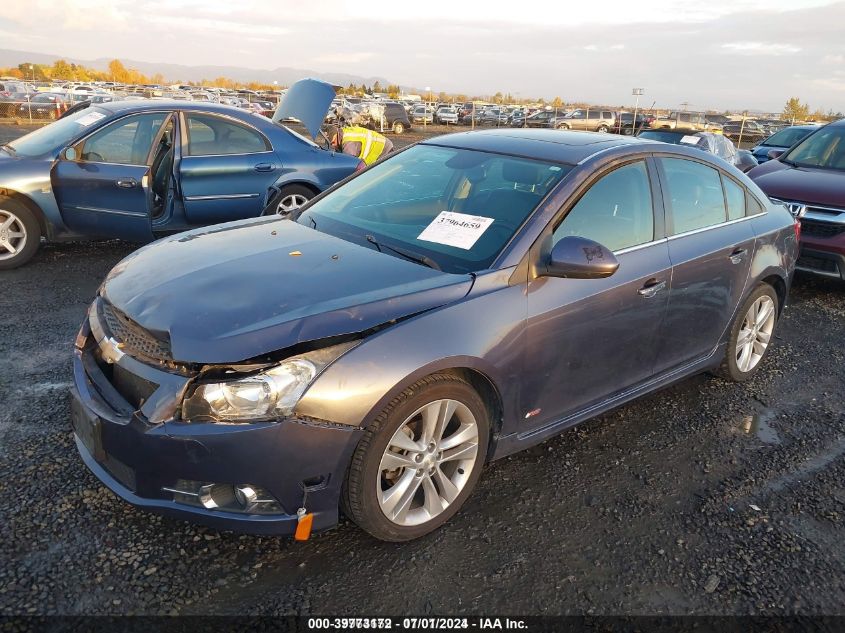 VIN 1G1PG5SB6E7319030 2014 Chevrolet Cruze, Ltz no.2