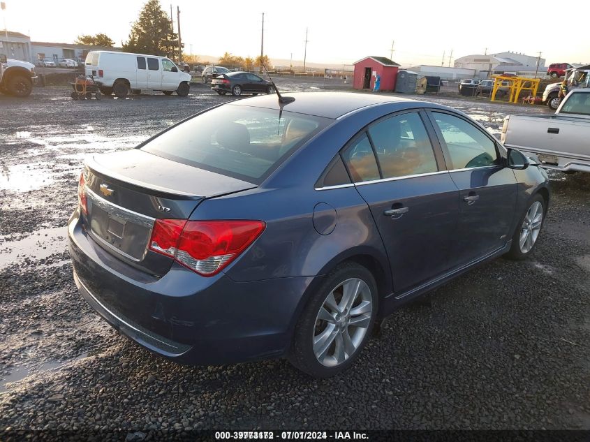 VIN 1G1PG5SB6E7319030 2014 Chevrolet Cruze, Ltz no.4