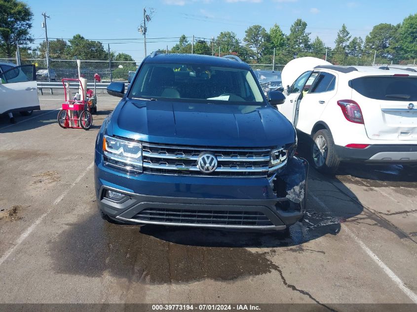 2019 Volkswagen Atlas 3.6L V6 Se W/Technology VIN: 1V2WR2CA1KC599961 Lot: 39773194