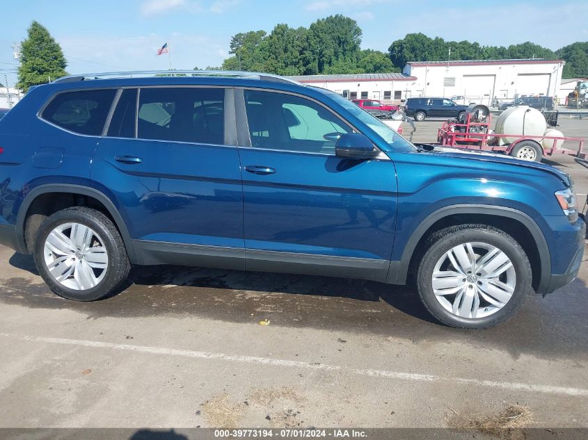 2019 Volkswagen Atlas 3.6L V6 Se W/Technology VIN: 1V2WR2CA1KC599961 Lot: 39773194