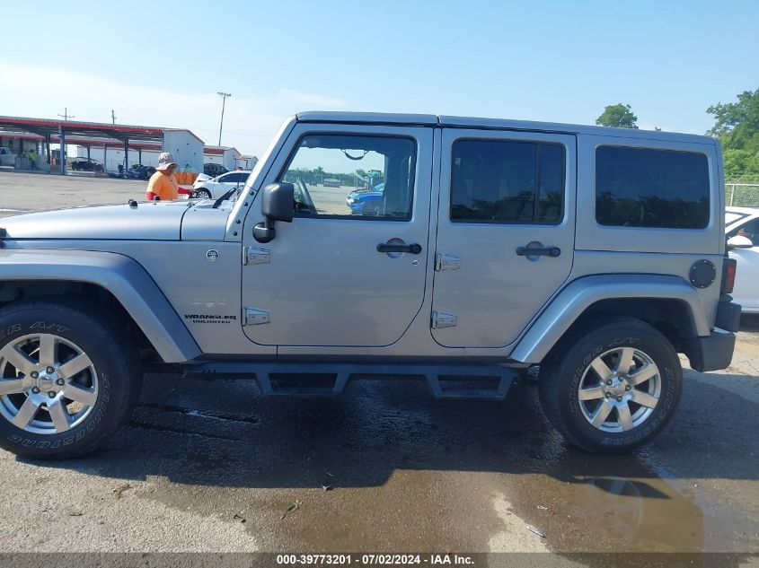 2014 Jeep Wrangler Unlimited Sahara VIN: 1C4BJWEG7EL271948 Lot: 39773201