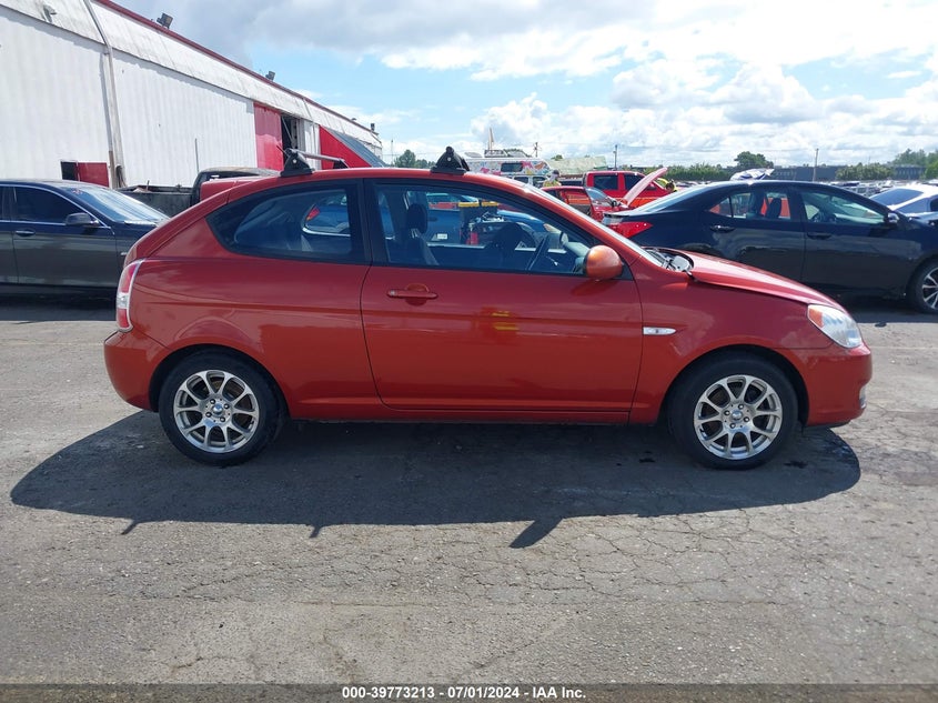 2007 Hyundai Accent Se VIN: KMHCN36C97U042991 Lot: 39773213
