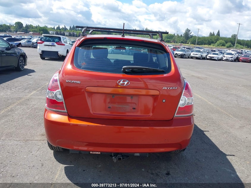 2007 Hyundai Accent Se VIN: KMHCN36C97U042991 Lot: 39773213