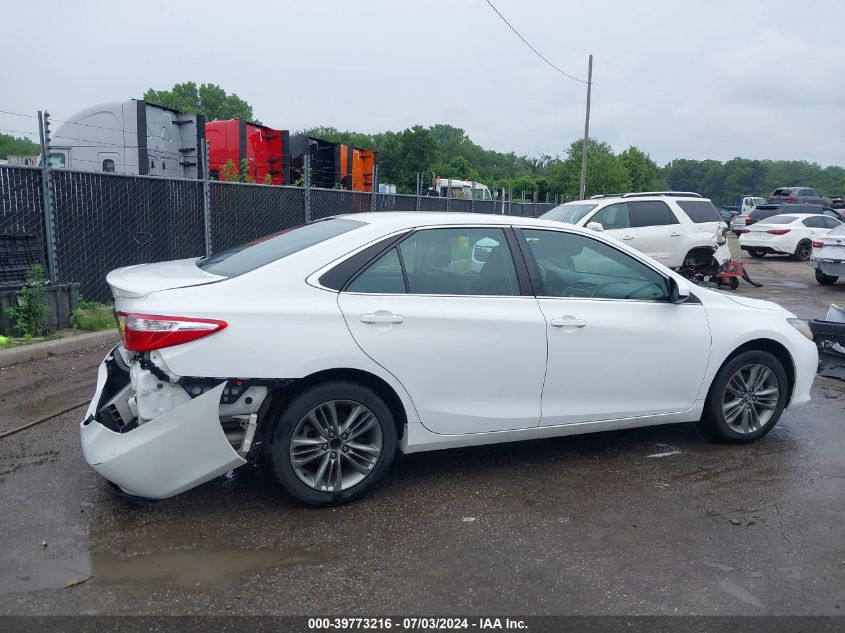 2016 Toyota Camry Se VIN: 4T1BF1FK2GU554354 Lot: 39773216