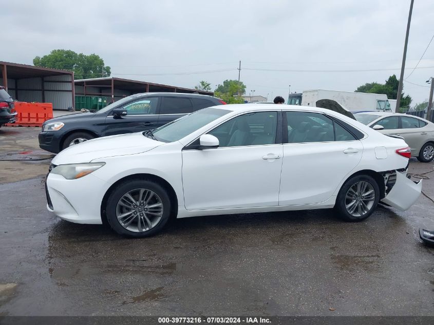 2016 Toyota Camry Se VIN: 4T1BF1FK2GU554354 Lot: 39773216