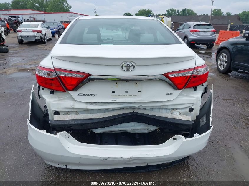 2016 Toyota Camry Se VIN: 4T1BF1FK2GU554354 Lot: 39773216