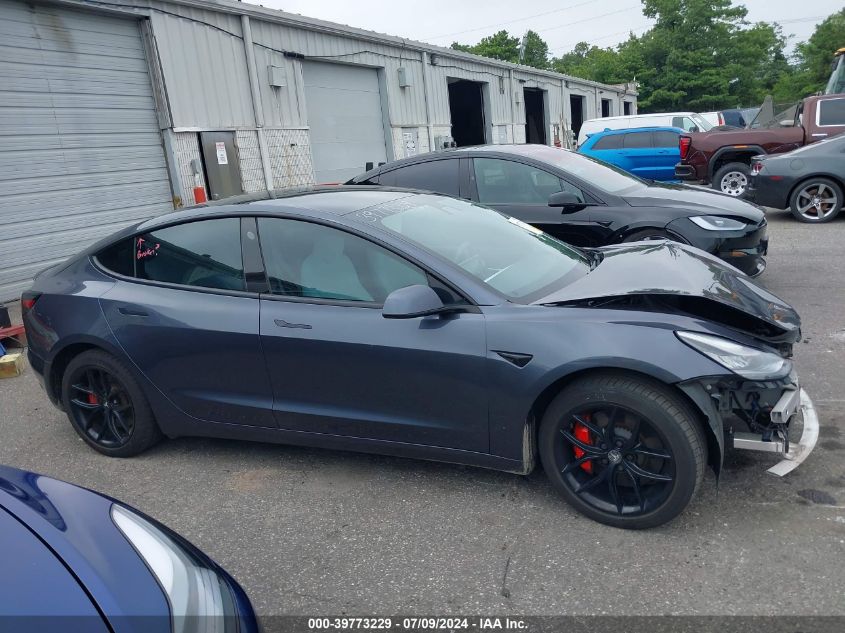 2021 Tesla Model 3 Performance Dual Motor All-Wheel Drive VIN: 5YJ3E1EC1MF849682 Lot: 39773229