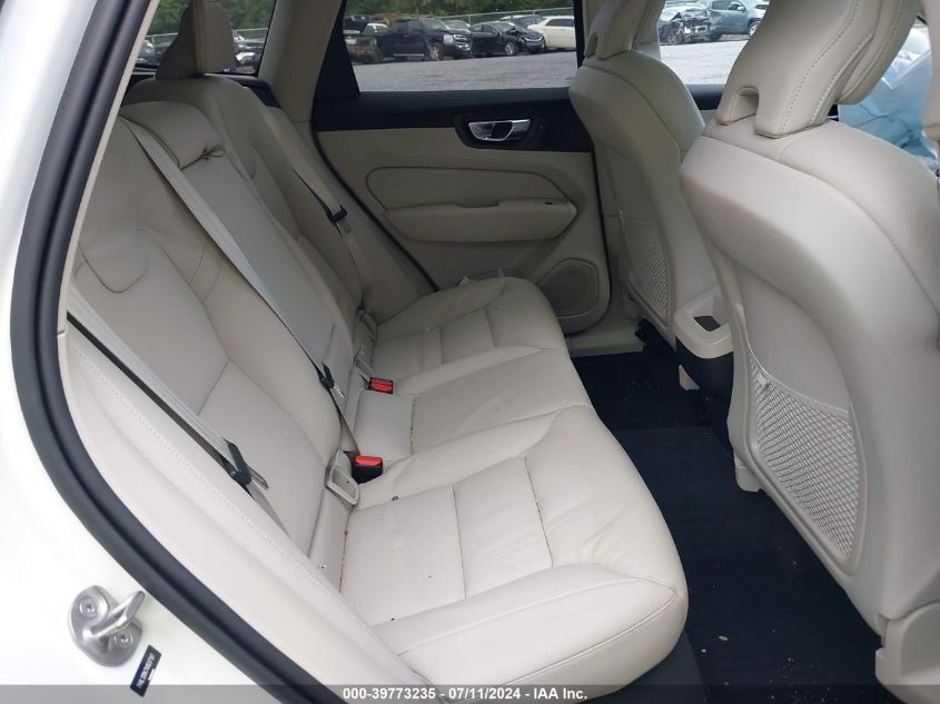 2022 Volvo Xc60 B5 Momentum VIN: YV4L12RK7N1037197 Lot: 39773235