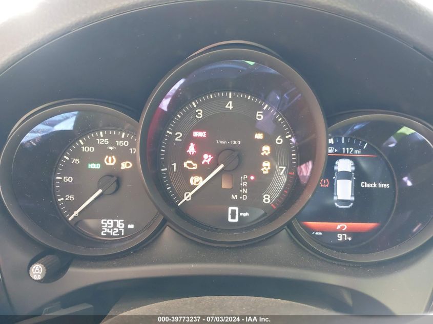 2022 Porsche Macan VIN: WP1AA2A54NLB06544 Lot: 39773237