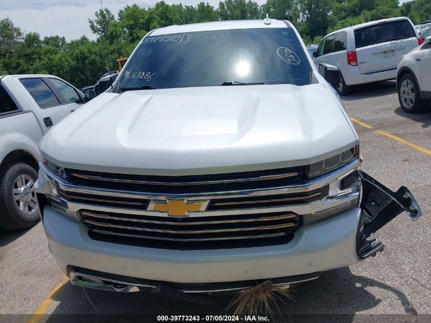 2021 Chevrolet Silverado 1500 4Wd Short Bed High Country VIN: 1GCUYHED1MZ301253 Lot: 39773243